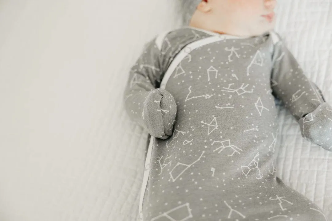 Astro Newborn Knotted Gown
