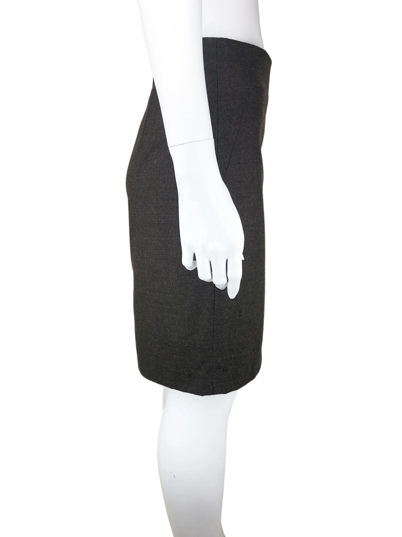 Banana Republic, Heathered Wool Pencil Skirt, Size 2 Petite