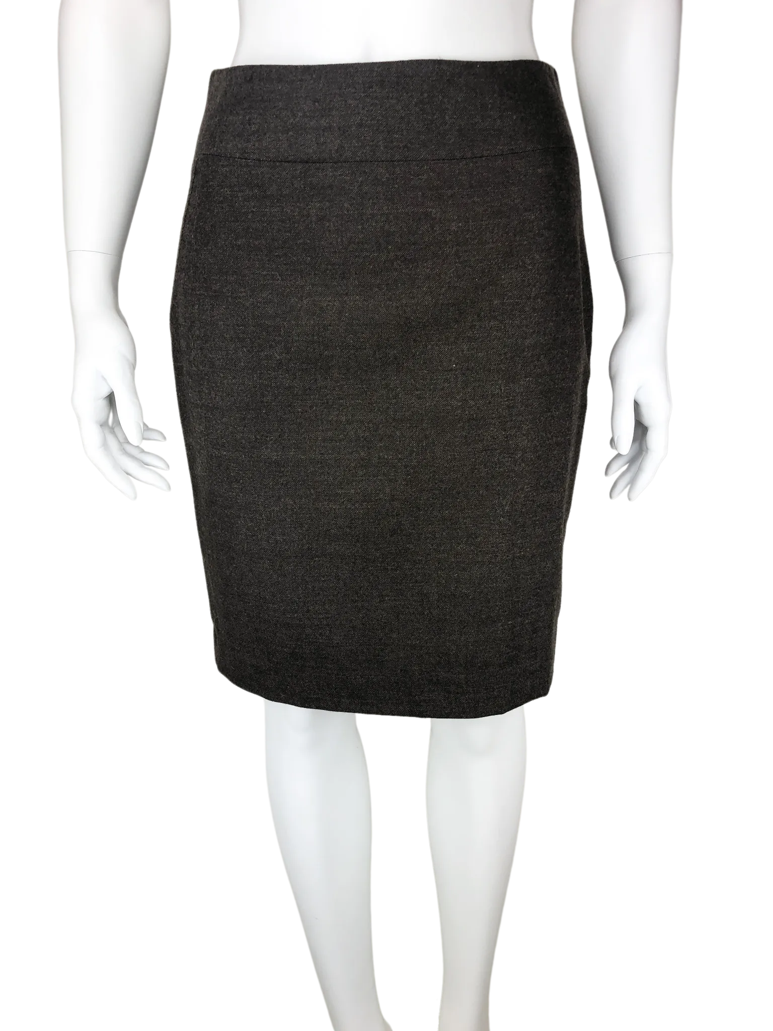 Banana Republic, Heathered Wool Pencil Skirt, Size 2 Petite