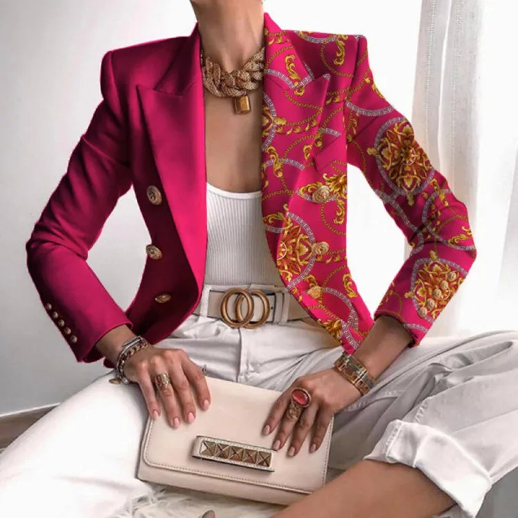DressBetty - Plus Size Elegant Butterfly Blazer