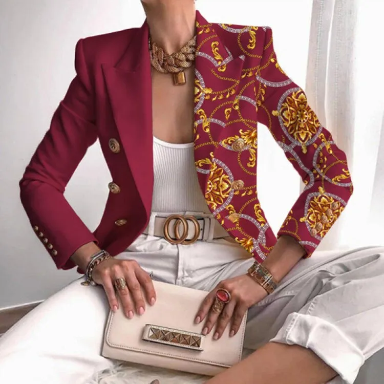 DressBetty - Plus Size Elegant Butterfly Blazer