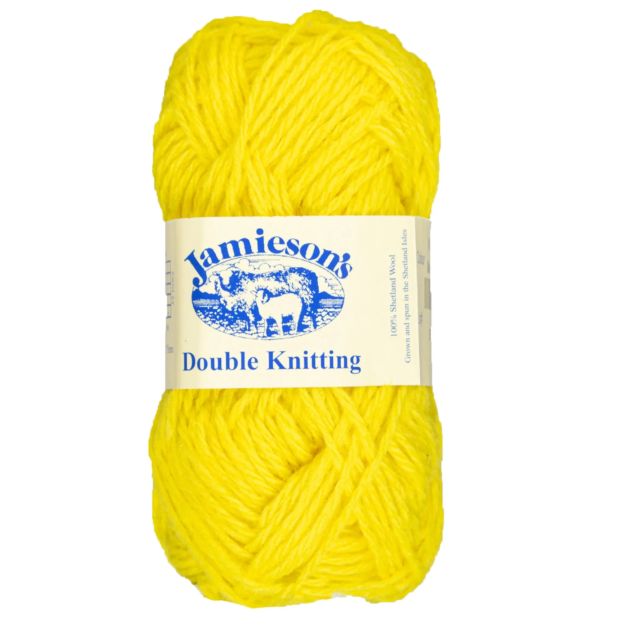 Jamieson's of Shetland Double Knitting Yarn - 400 Mimosa