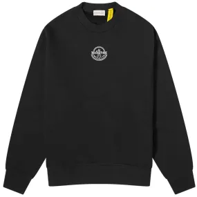 Moncler Genius X Roc Nation Crew Sweatshirt, black