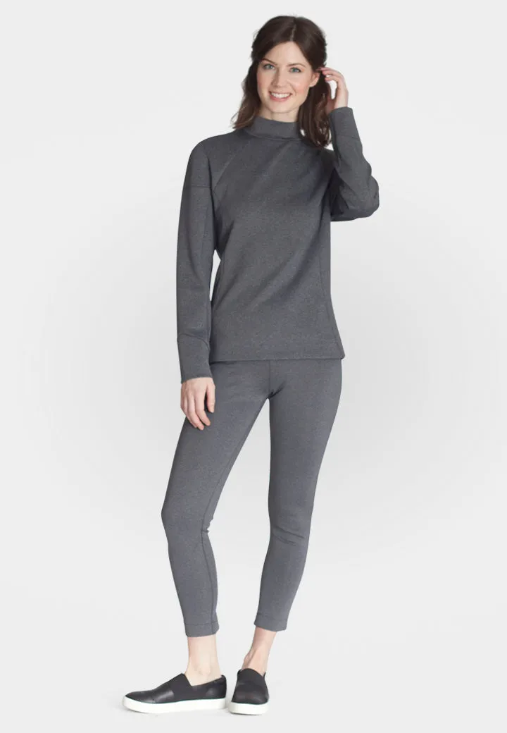 Rise & Shine Legging Pant (Charcoal Grey)